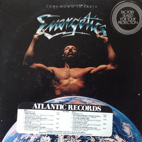 Energetics - Come Down To Earth - Used Vinyl Record