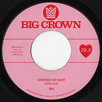 79.5 - TERRORIZE MY HEART (DISCO DUB) - Vinyl Record VL