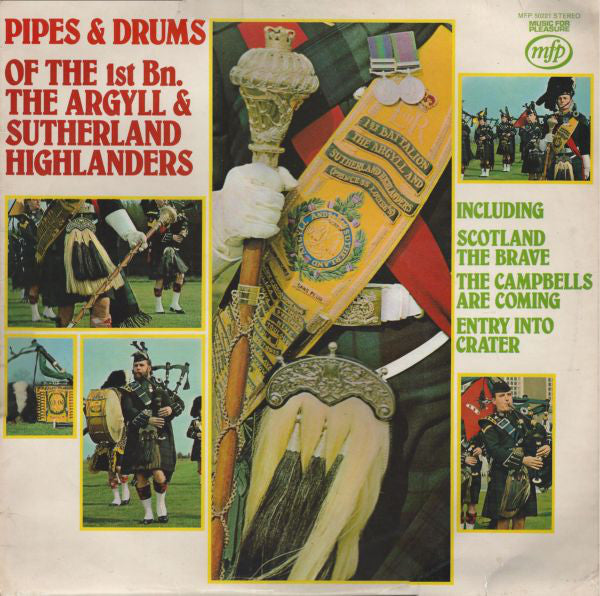 Argyll And Sutherlan - Pipes & Drums Of - Used Vinyl Record
