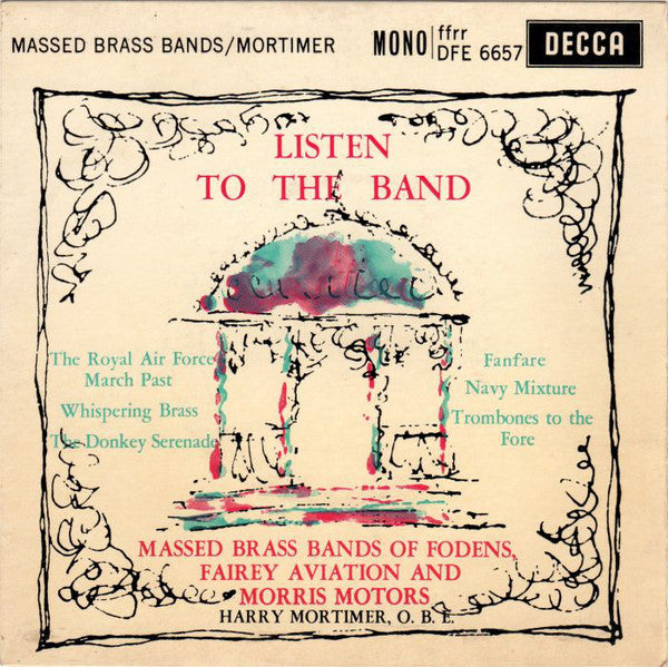 Massed Brass Bands O - Listen To The Band - Used Vinyl Record 7"