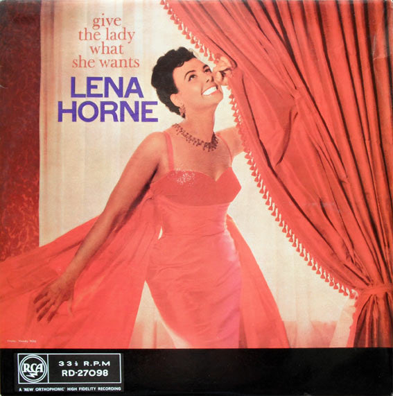 Lena Horne - Give The Lady What She Wants - Used Vinyl Record