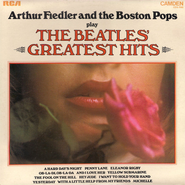 Arthur Fiedler - Play The Beatles' Greatest Hits - Used Vinyl Record