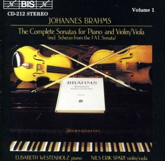 SPARF:WESTENHOLZ - BRAHMS: VN SONS - CD