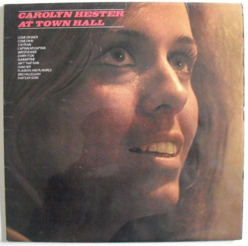 Carolyn Hester - At Town Hall - Used Vinyl Record