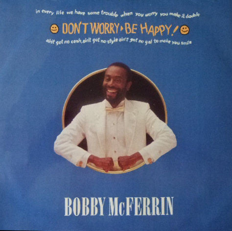 Bobby McFerrin - Don't Worry, Be Happy - Used Vinyl Record 12"