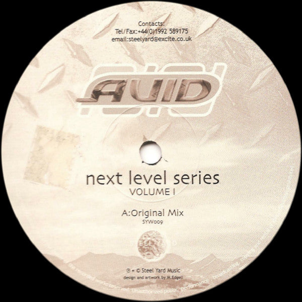 Avid - Next Level Series (Volume 1) - Used Vinyl Record 12"