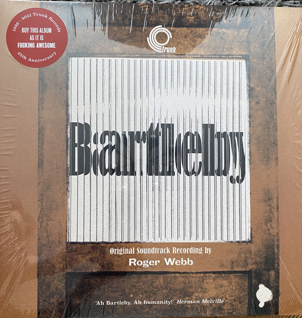 Roger Webb - Bartleby (Original Soundtrack Recording) - Vinyl Record