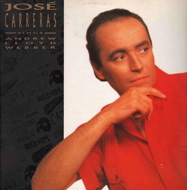 José Carreras - Sings Andrew Lloyd Webber - Used Vinyl Record