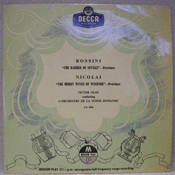 Gioacchino Rossini - “The Barber Of Seville“ - Overture / “The