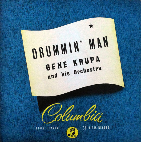 Gene Krupa And His O - Drummin' Man - Used Vinyl Record