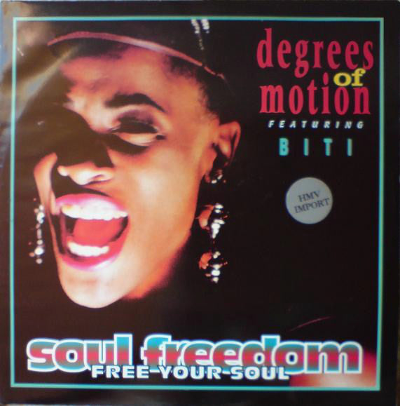 Degrees Of Motion - Soul Freedom (Free Your Soul) - Used Vinyl Record