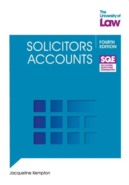 Jacqui Kempton - SQE - Solicitors Accounts 4e - New Paperback