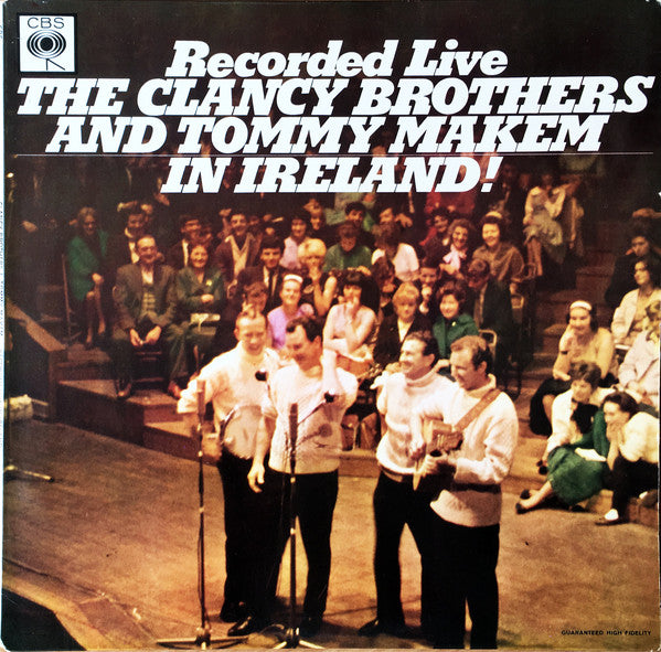 Clancy Brothers & To - Recorded Live In Ireland - Used Vinyl Record