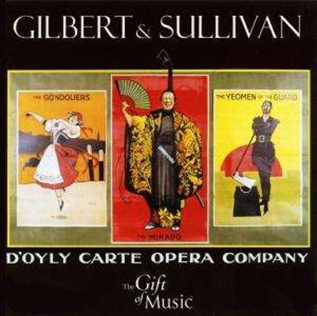 D'OYLY CARTE OPERA C - GILBERT & SULLIVAN - CD