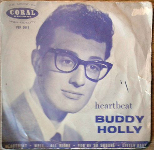 Buddy Holly - Heartbeat - Used Vinyl Record 7"