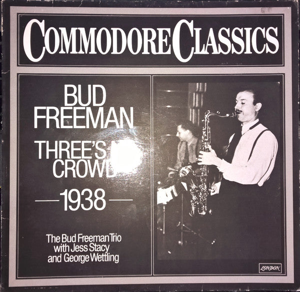 Bud Freeman - Three's No Crowd - Used Vinyl Record