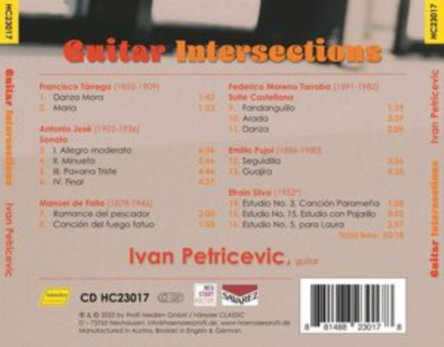 IVAN PETRICEVIC - GUITAR INTERSECTIONS - CD