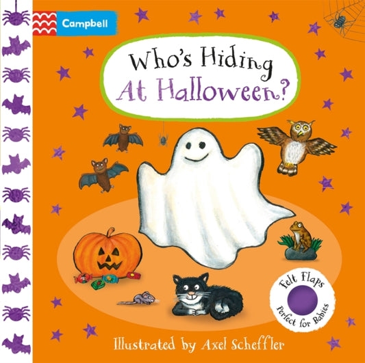 Campbell Books - Who&#39;s Hiding At Halloween? - New Board book