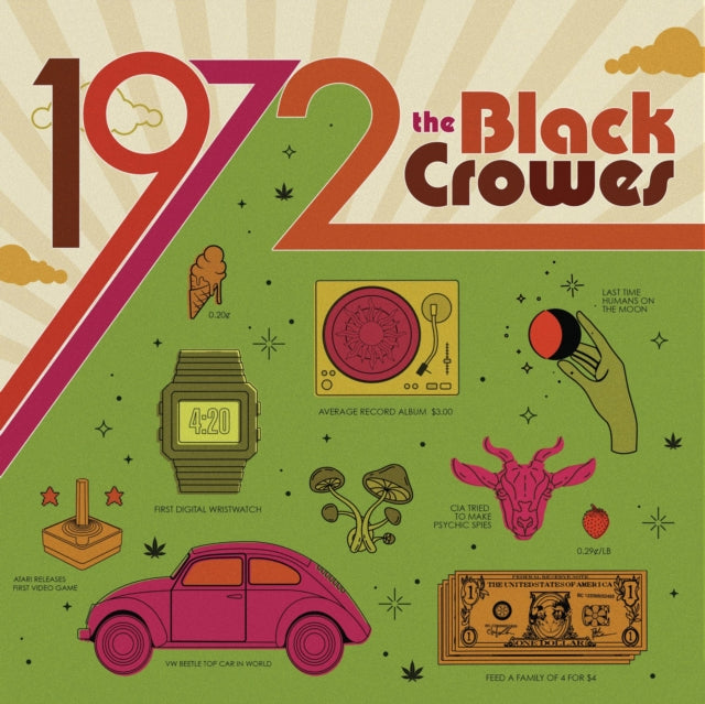 BLACK CROWES - 1972 - Vinyl Record