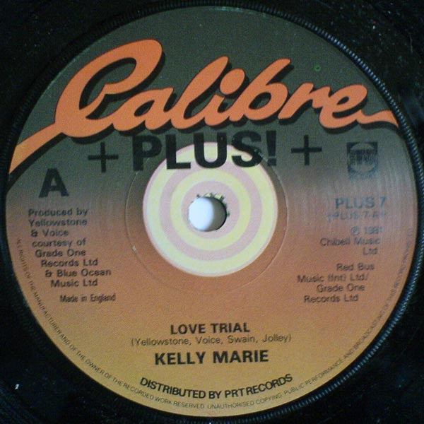 Kelly Marie - Love Trial - Used Vinyl Record 7"