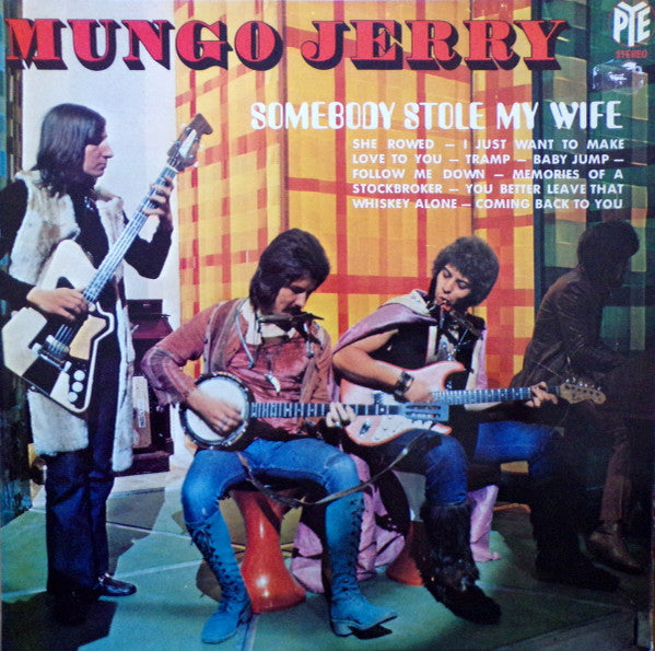 Mungo Jerry - Somebody Stole My Wife - Used Vinyl Record
