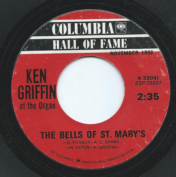 Ken Griffin - Bells Of St. Mary's / You Can't Be True, Dear - Used Vi