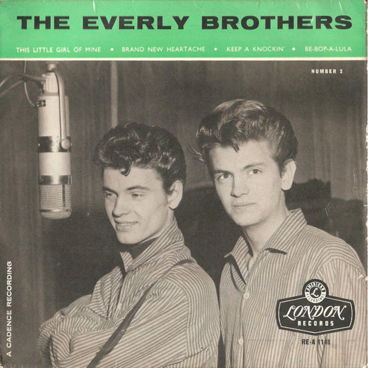 Everly Brothers - No. 2 - Used Vinyl Record 7"