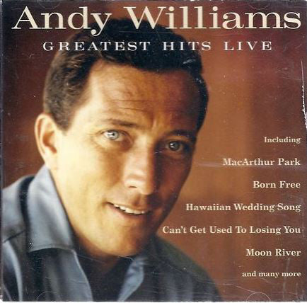 Andy Williams - Greatest Hits Live - Used CD