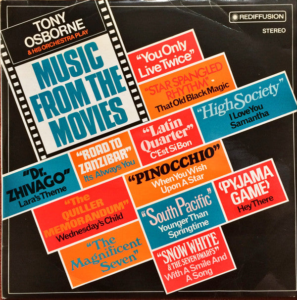 Tony Osborne And His - Play Music From The Movies - Used Vinyl Recor