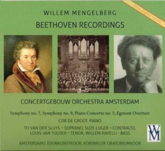 CONCERTGEBOUW ORCHES - BEETHOVEN SYMPHONIES NO.7 & 9 - CD