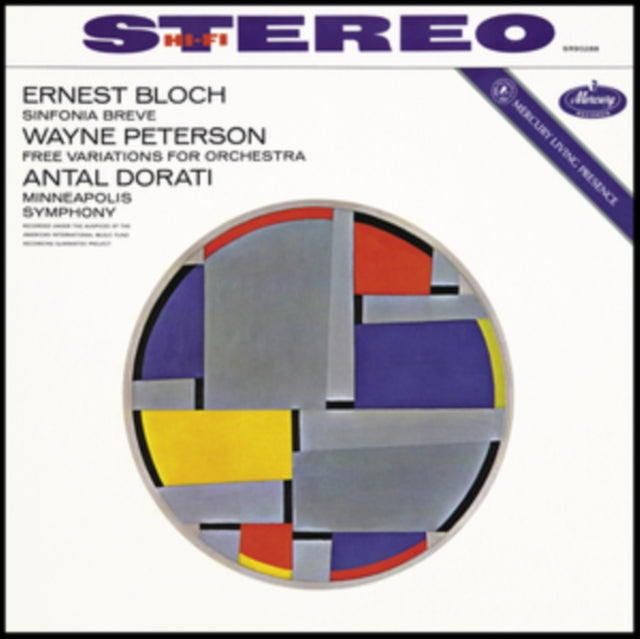 MINNEAPOLIS SYMPHONY - Bloch - Sinfonia Breve. Wayne Peterson - Free V