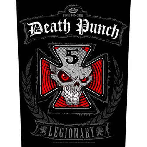 FIVE FINGER DEATH PU - LEGIONARY (BACKPATCH) - Patch - PHM
