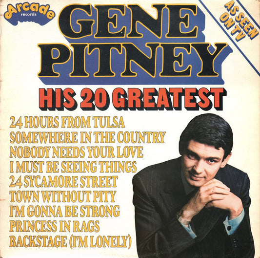 Gene Pitney - His 20 Greatest - Used Vinyl Record