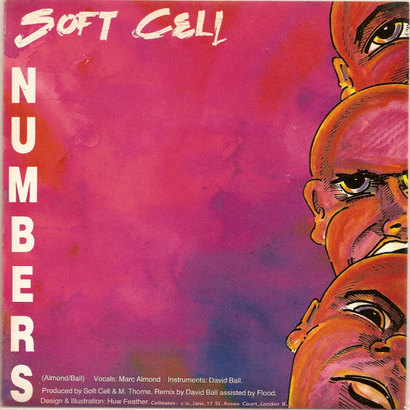 Soft Cell - Numbers / Barriers - Used Vinyl Record 7"