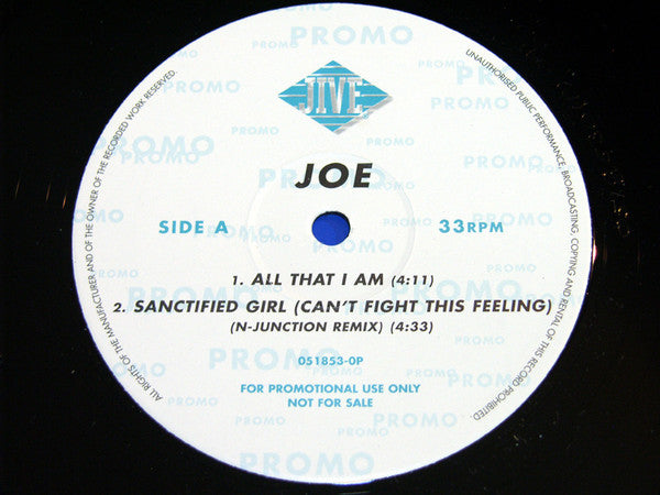 Joe - All That I Am / Sanctified Girl (Remix) - Used Vinyl R