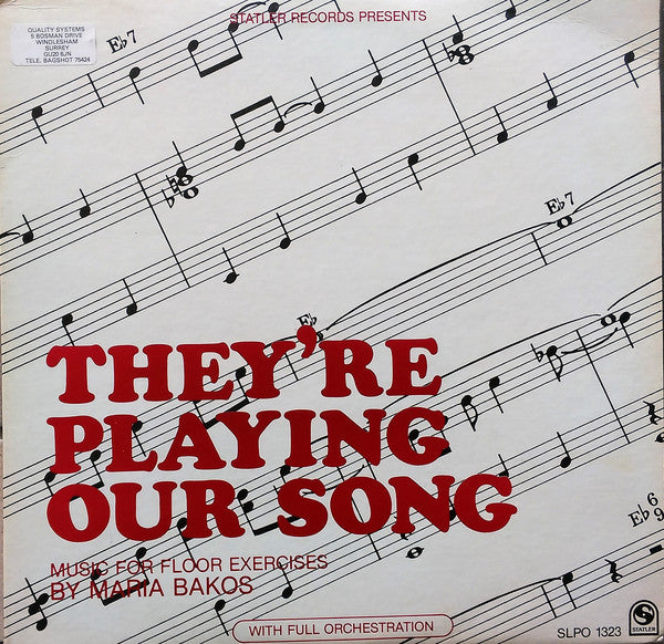 Maria Bakos - y're Playing Our Song - Used Vinyl Record