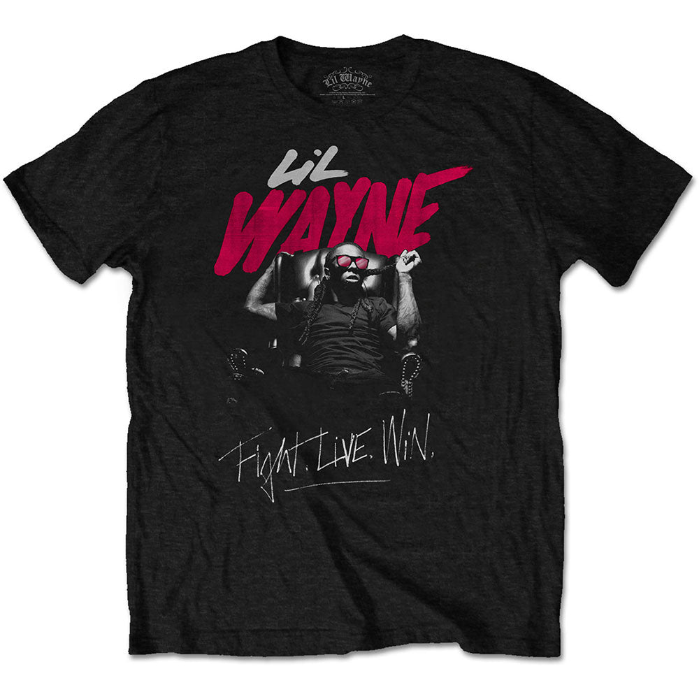 Lil Wayne - tshirt - Unisex - Short Sleeves - Large