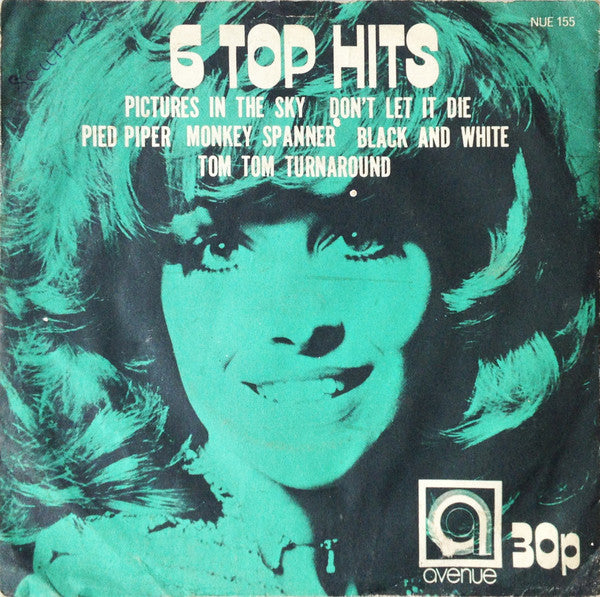 Alan Caddy Orchestra - 6 Top Hits - Used Vinyl Record 7"