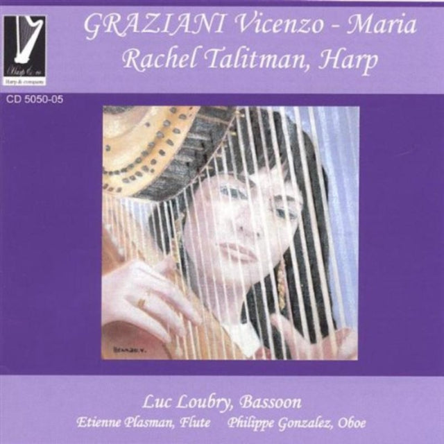 RACHEL TALITMANN - GRAZIANI HARP MUSIC - CD