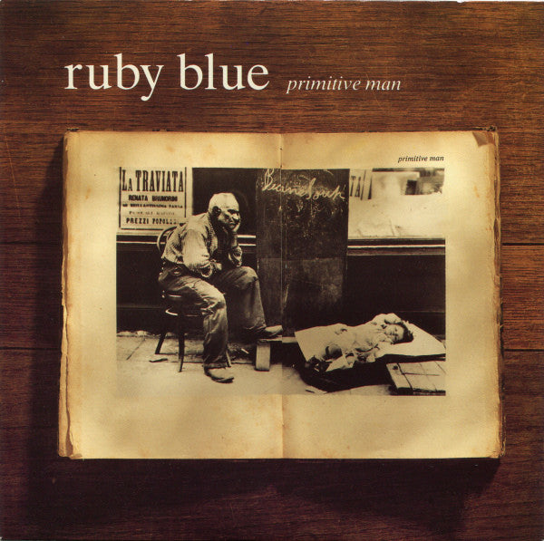 Ruby Blue - Primitive Man - Used Vinyl Record 7"