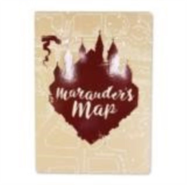 Harry Potter - Marauder's Map A5 Notebook - Paperback