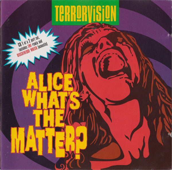 Terrorvision - Alice What's The Matter? - Used CD