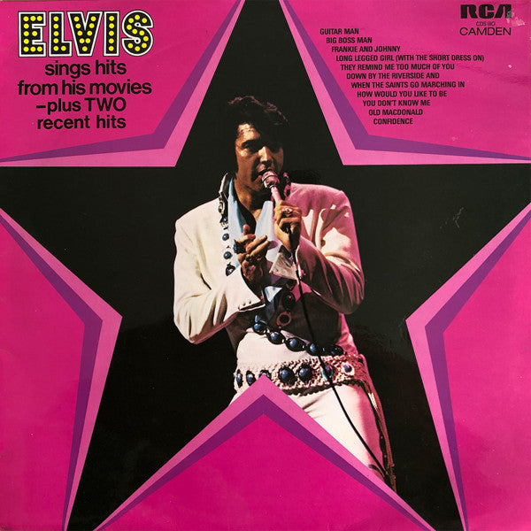 Elvis Presley - Sings Hits From His Movies - Used Vinyl Record