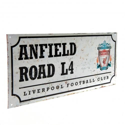 Liverpool FC - Street Sign Retro - Metal Signs