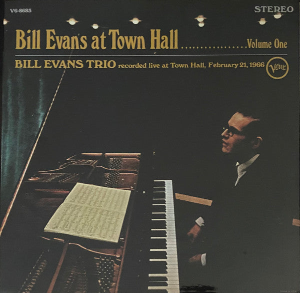 Bill Evans Trio - Bill Evans At Town Hall (Volume One) - Vinyl Recor
