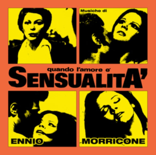 ENNIO MORRICONE - - QUANDO L'AMORE E SENSUALITA 2LP - Vinyl Record 2LP