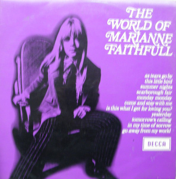 Marianne Faithfull - World Of - Used Vinyl Record