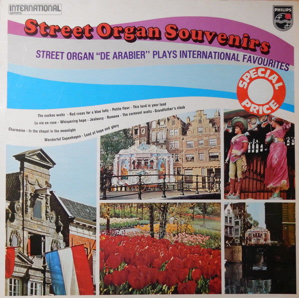 Draaiorgel De Arabie - Street Organ Souvenirs - Used Vinyl Record