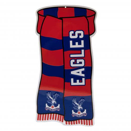 Crystal Palace FC - Show Your Colours Sign - Metal Signs