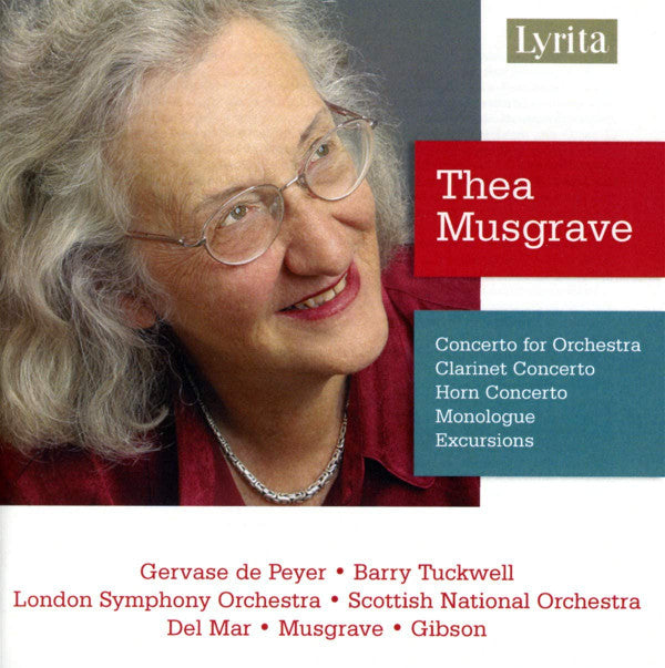 a Musgrave - Concerto For Orchestra, Clarinet Concerto, Horn Concerto